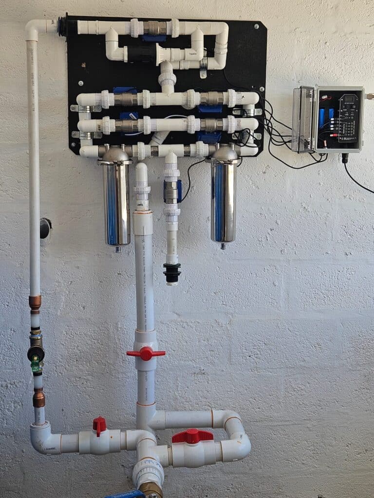 Wall-mounted water purification system supporting Samaritan’s Global Outreach clean-water efforts